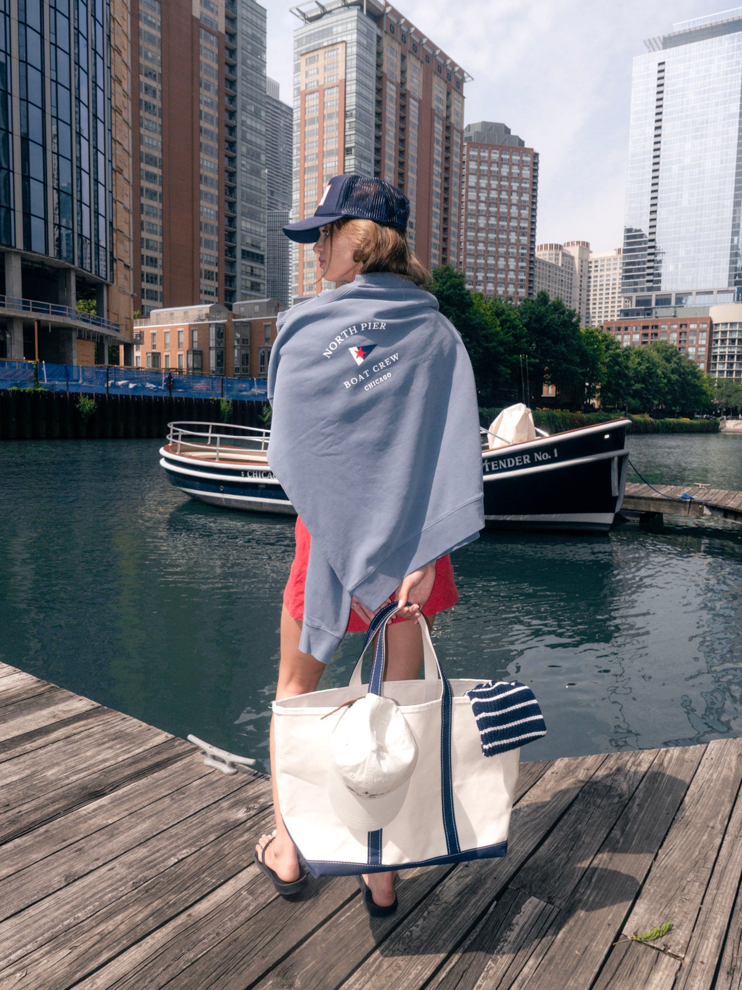 North Pier Boat Crewneck